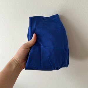 OFFLINE BY AERIE REAL ME XTRA 5 INCH BIKER SHORT SMALL IN BRIGHT BLUE NWOT